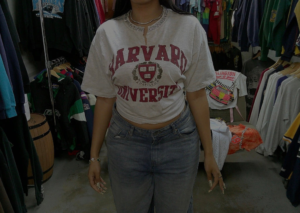 College Girl Harvard Tee