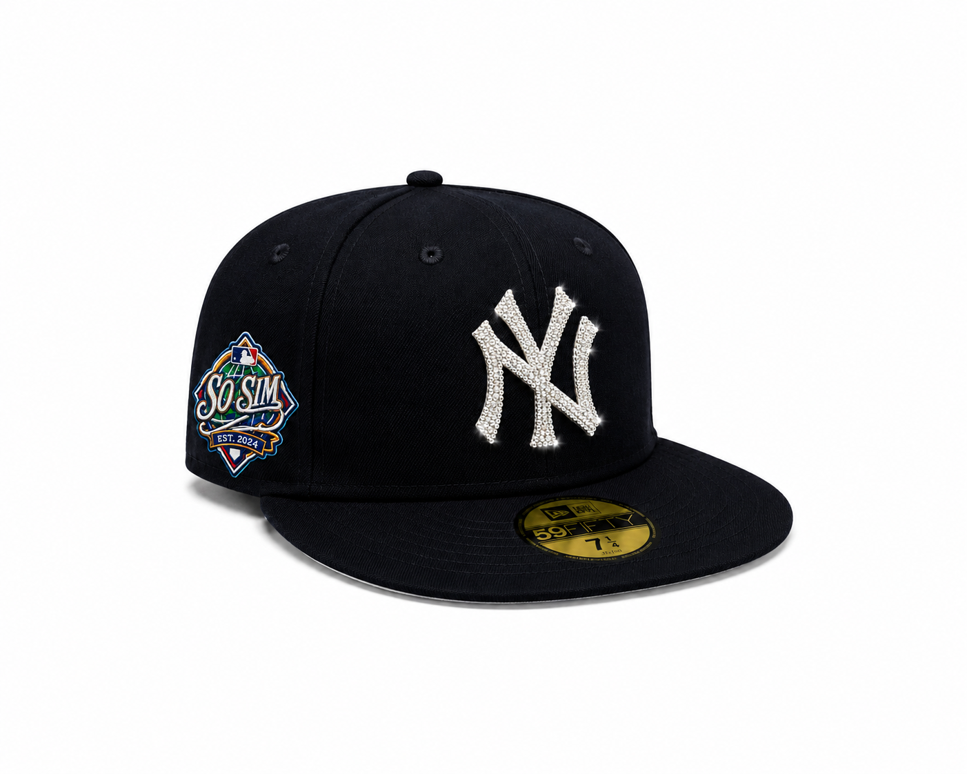 SO SIM World Series Fitted with Bedazzled Logo